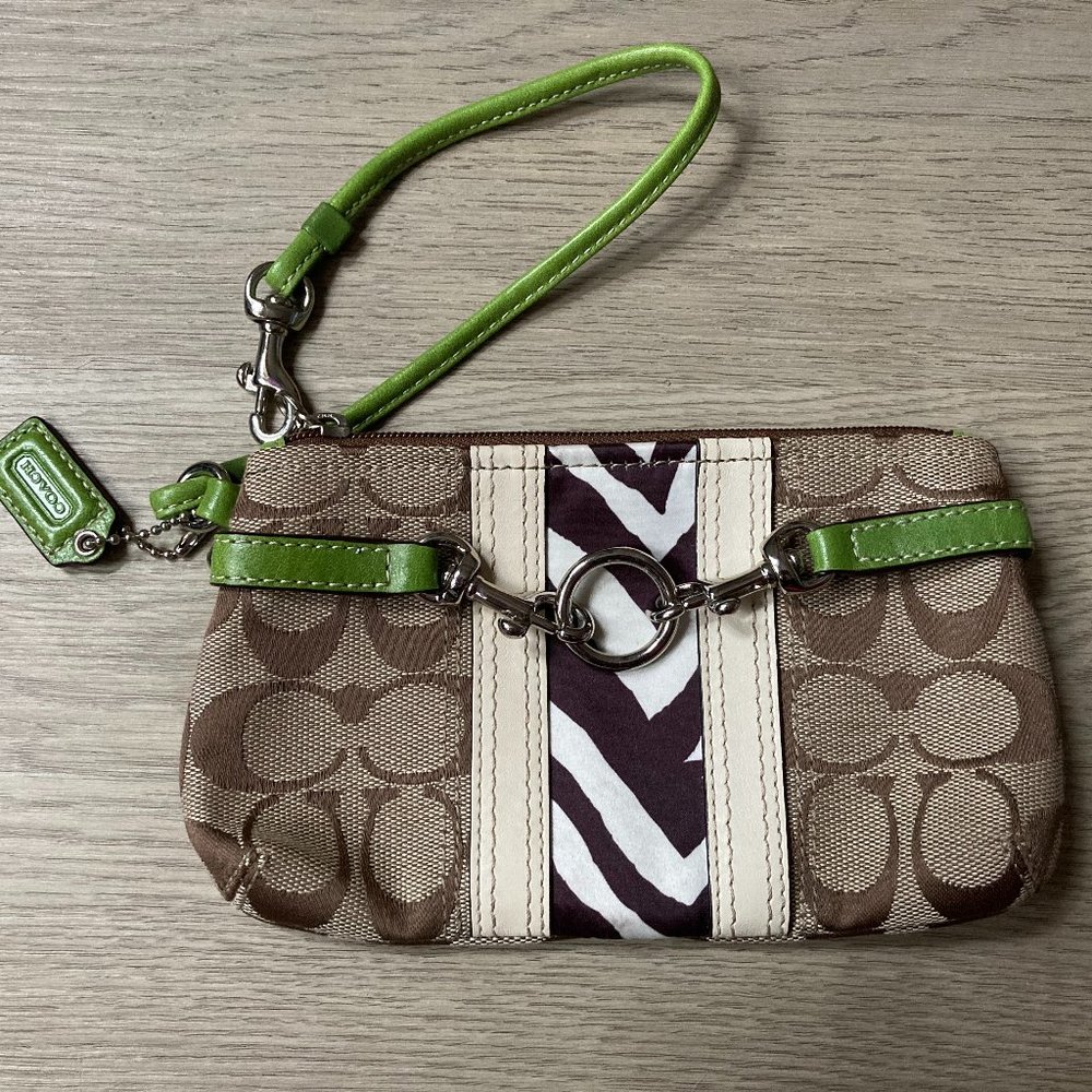 Coach Wristlet Clutch